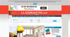 Desktop Screenshot of llavemaestra.net